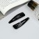 Invisible hair "Classic style" (set 12 pcs) black