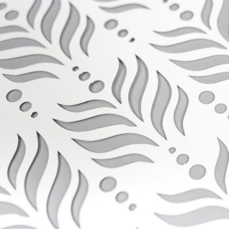 Plastic stencil "leaves" 24x16 cm-2