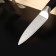 Knife for vegetables Venus kitchen shade, blade 9 cm, black color