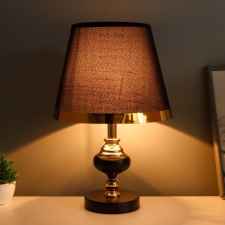 Glykeria table lamp E27 40W black and gold 25x25x40 cm-1