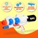 Water pistol "Game Dreamer", with pumping, 56 cm., Mix color