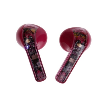 Wireless headphones R20, TWS, inserts, BT 5.3, 30/200 mAh, noise reduction, raspberry-5