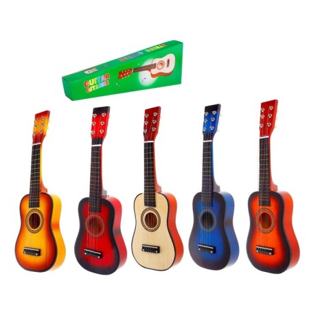 Musical toy "Guitar", 58 cm, 6 strings, mediator, Mix color