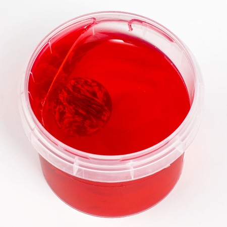 Slime "Glass" Ball-jump, red, 90g-2