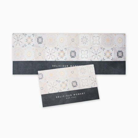 A set of rugs for the kitchen Ethel "Delicious" 2 pcs, 38x58 cm, 38x118 cm-1