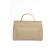 Bag Cross-Body Women's, genuine leather, Ludor beige, 23x9x16 cm