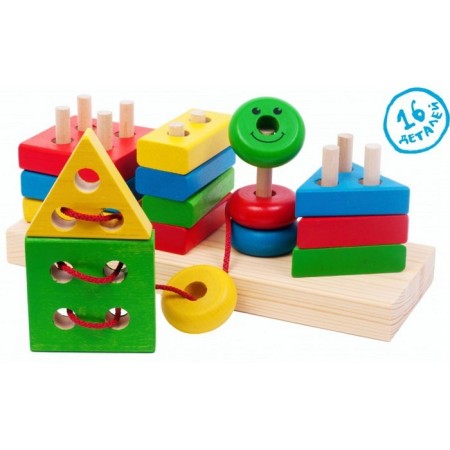 Design "Geometric", element thickness - 1.5 cm-1