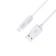 Hoco X1, Lightning cable - USB, 2.4 A, 1 m, white