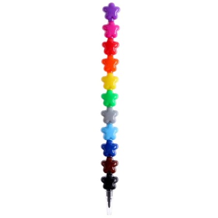 Wax pencil "Star", set of 11 colors-1