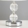 Board lamp "Maria" E14 40W chrome 22.5x22.5x28 cm Risalux