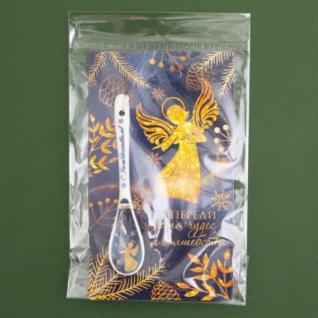 Spoon New Year's “Time of Miracles and Magic”, for the New Year, ceramics, 2.5 x 12.6 cm-5