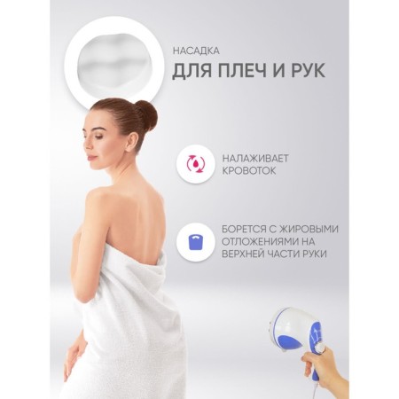 Pioneer PMH-020 massage, 3 nozzles, 240 V, blue-13
