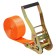 Airline cargo fastening belt, with a ratchet, ring 2 tons, 8 m