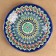 Largan Rishtan ceramics "Patterns", 28 cm, blue