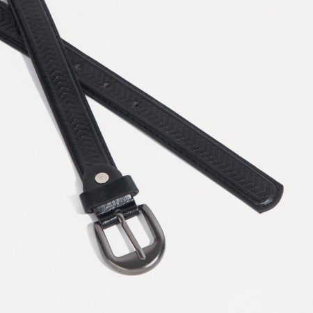 Building belt, width 2.2 cm, screw, buckle metal, black color-1