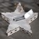 LED figure "Star with deer" 19 × 19 × 4 cm, wood, batteries AAAX2 (not in the kit), glow warm white