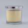 Aromatic giant in a glass "Vanilla lime", soy wax, 10x10 cm
