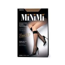 Гольфы женские MiNiMi Dea 20, размер единый, цвет caramello, 2 пары
