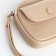 Lightning purse, purse, beige color