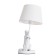 Gustav table lamp, 1x40W E14, white color