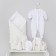 Set for discharge Demi-season Kinderlitto "Star Paths", 5 items, height 50-56 cm, color milk