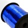 Tape for decor and gifts, blue, metallized, 0.5 cm x 250 m