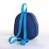 New Year 2025. New Year's backpack for gifts with a zipper "Bunny", Blue color
