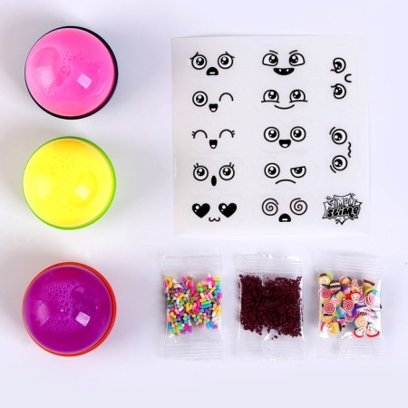 A set of slines with additives Simple Slime Candy, 175 g-2