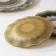 Diningral “Mehendi”, 7 objects: D = 30 cm - 1 pc, D = 18 cm - 6 pcs, green color with yellow
