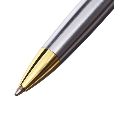 Gift handle ball in the leatherette case is a rotary pb body silver/gold-2