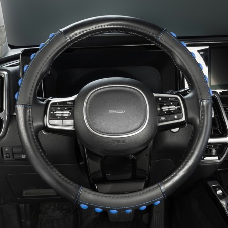 SkyWay braid, POP IT-1 M, black and blue eco-leather-8