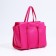 Bag Female Tout with zipper, pink color