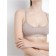 Women's Bustier with double straps Conte Elegant New Luxuries, size S, Cappuccino color
