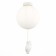 Suspension EVOLUCE. Sle115412-01. Modena. 1x60 W, E27, 25x25x51.2 cm, white color