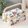Casket for needlework "Garden flowers" 18x12x9.5 cm