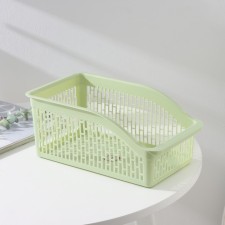 Basket for storage of the deed, 29 × 17.5 × 12.5 cm, pistachio color