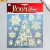 Decorative sticker Room Decor "Christmas tree" (luminous) 18x18 cm