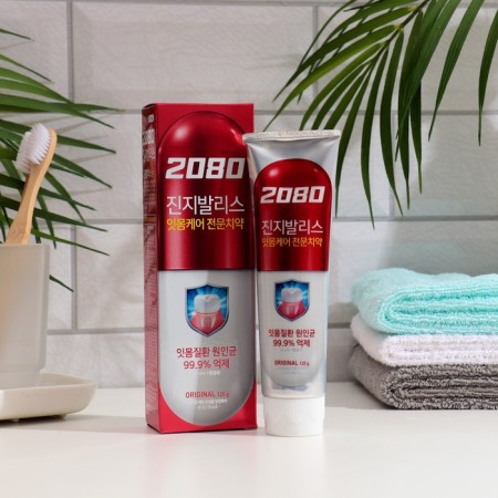 Dental Clinic Toothpaste 2080 Key Pink with ginkgo, 120 g