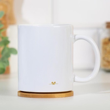 Sublimation mug "Good morning (no)", with application-2