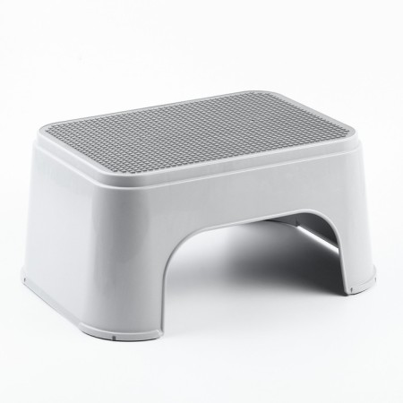 Children's stool-stand with a rubberized embossed surface, the color of mix-3