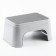 Children's stool-stand with a rubberized embossed surface, the color of mix