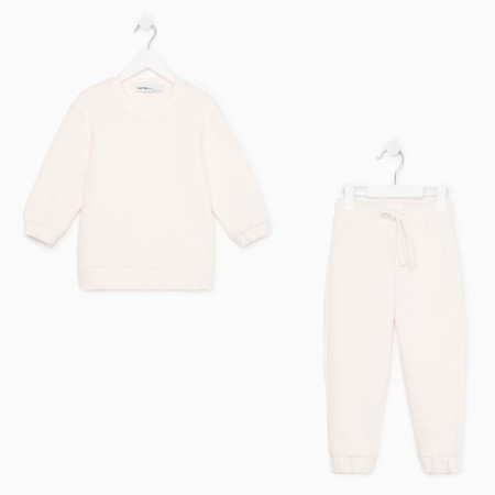 Kidshot (sweatshirt, trousers) KAFTAN "BASIC Line", size 40 (158-164), beige color-7