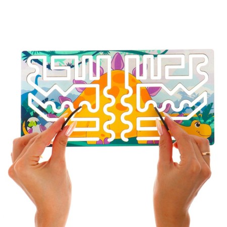 Developing set of neurotransmaries for children "Inter -home boards. Labyrinth "-4