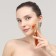 Face massage, 3.4 × 15 cm, two nozzles, copper color