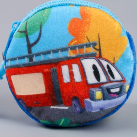Wallet for children "boy", plush, color mix-4