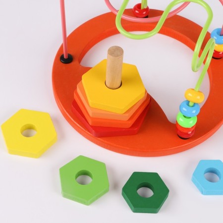 Serpentine-labyrinth "Rainbow mood", pyramid-4