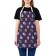 Apron kitchen with a photo print "Toy on the Christmas tree", adjustable, size OS