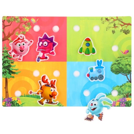 Developing Velcro game, designer “Fun Velcro. We study the colors ", Smeshariki-2