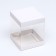 Box with PVC mini 10 x 10 x 12 cm "White"