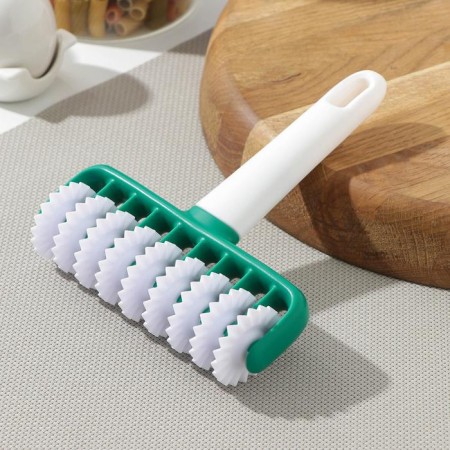 Konfinetta slicing roller "Sweetness", textured, 14 × 17 × 4 cm, white color-3